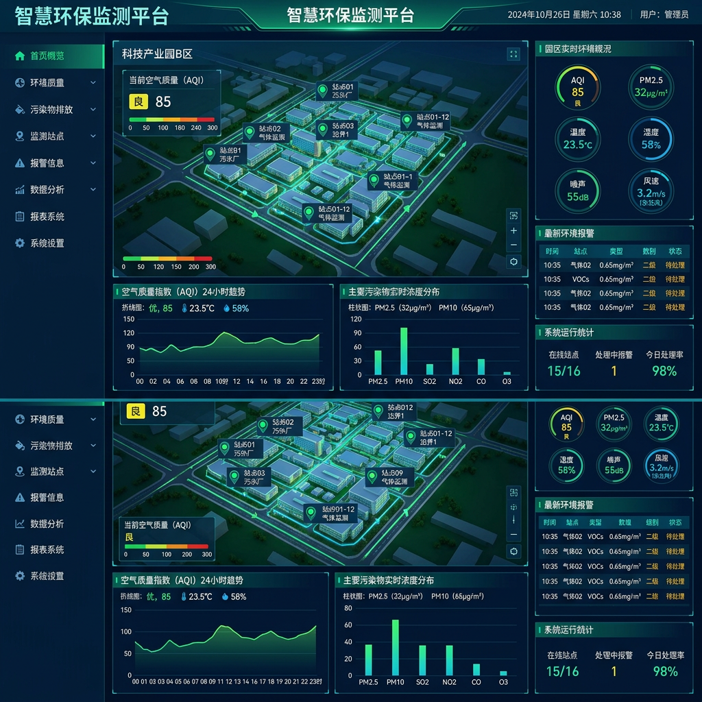 2026年智慧环保监测平台